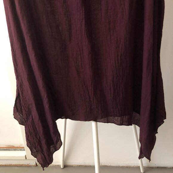 COCO & JUAN TANK LAGENLOOK SEMI-SHEER COTTON LAWN SIZE 2 (2X 3X) NWOT - Picture 4 of 7